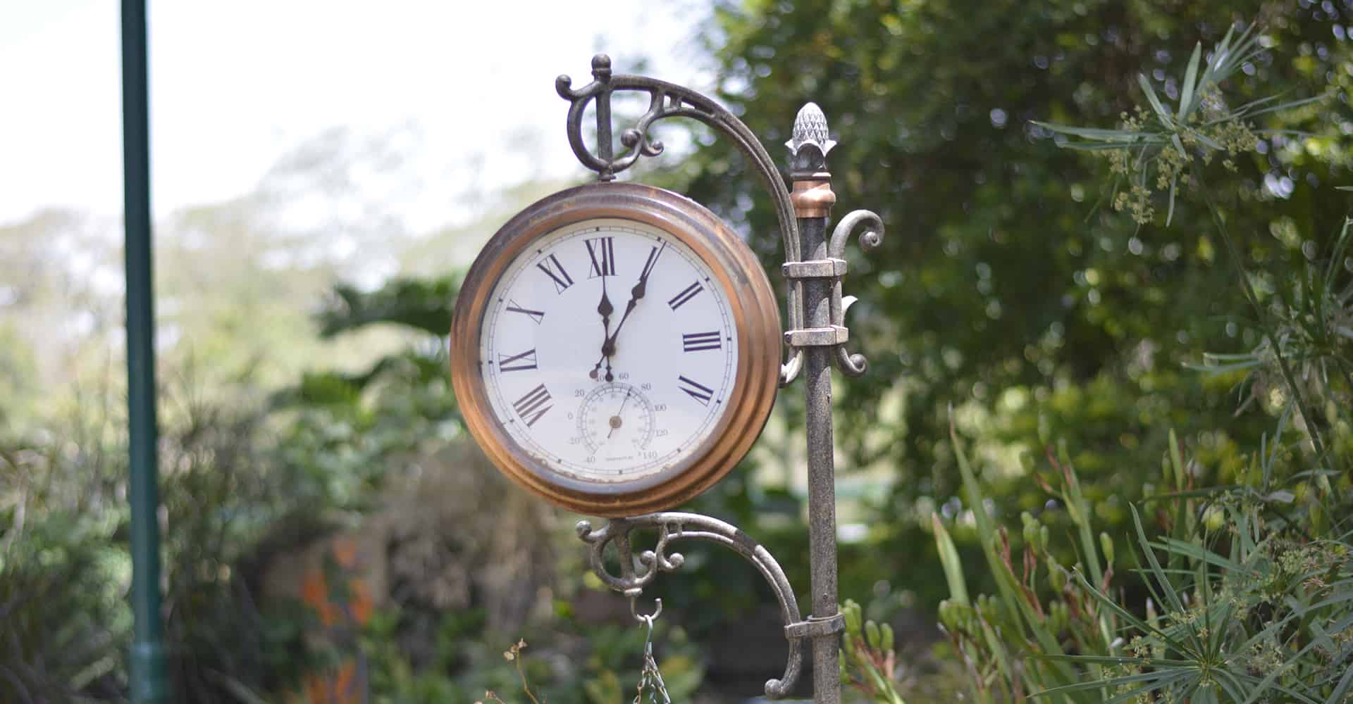 10 best garden clocks that add real character! jul 2020