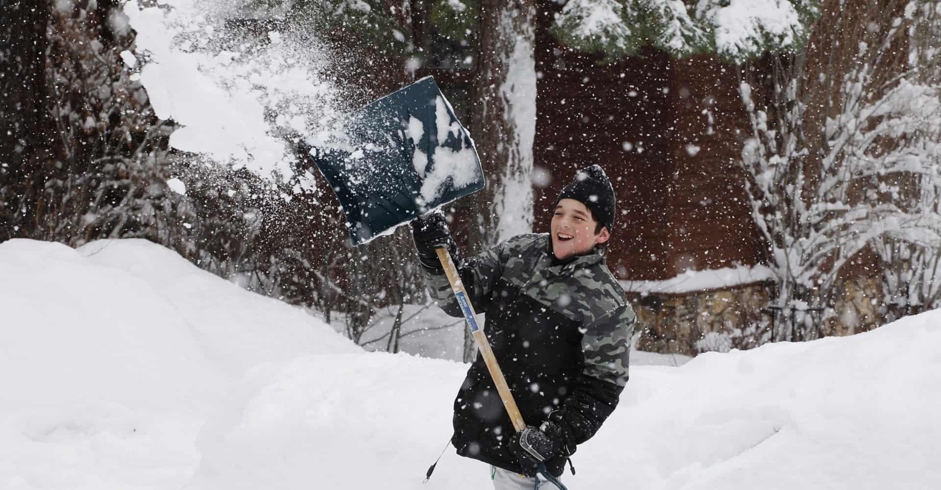 strong snow shovel