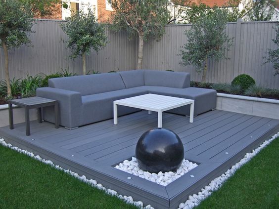 Decking For Small Gardens - 37 Beautiful Landscaping Ideas Around Deck