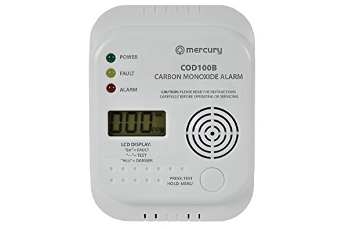 best carbon monoxide detectors Mercury Battery Operated Carbon Monoxide Alarm